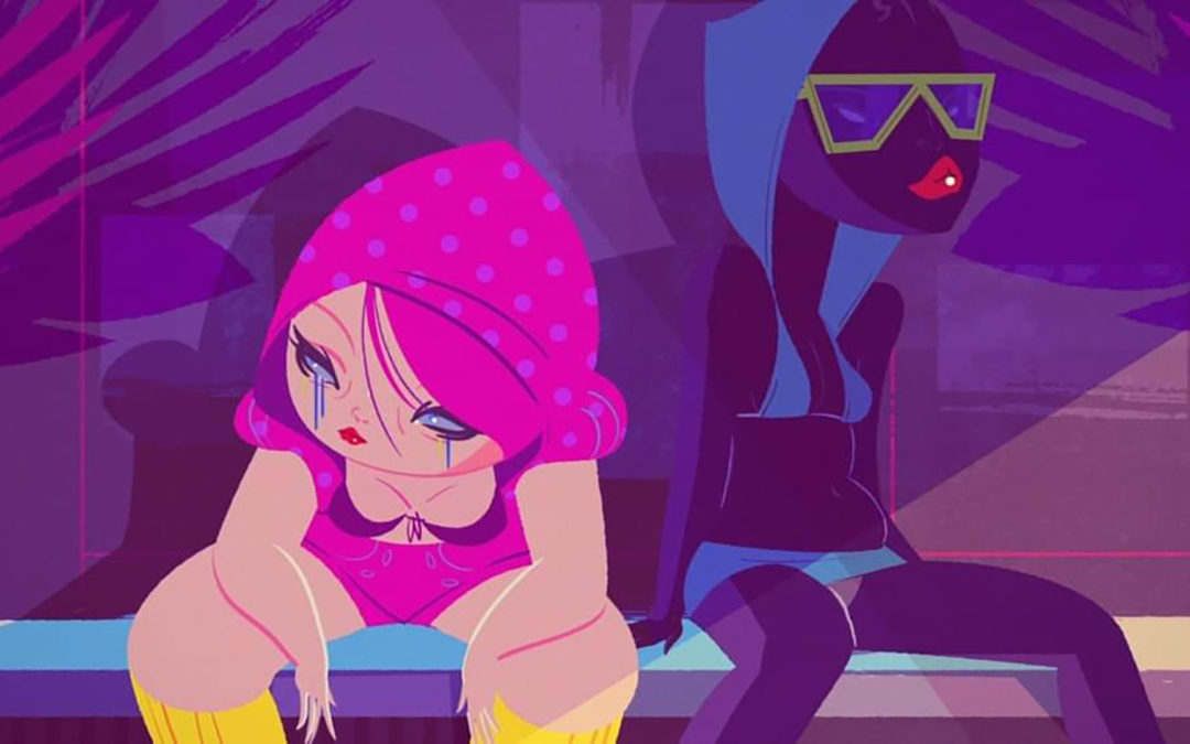 A screenshot from the music video Jenny by Studio Killers